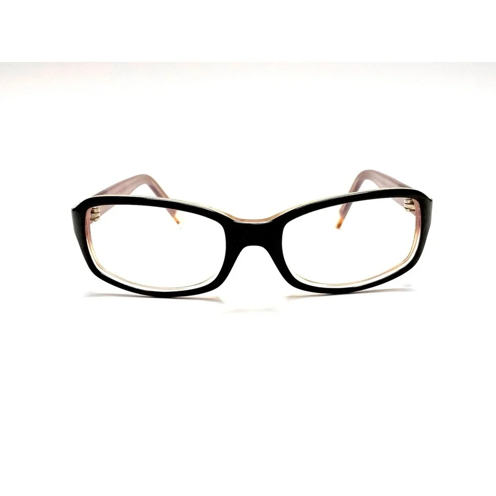 DKNY Black Pink Clear Rectangular Wrap Glasses DY4007 3094/11 53 18 130